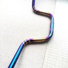 PCX KF81・JF84・KF30用ハンドル 「ブルーゴールド...