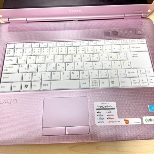 初心者様にもオススメVAIOノート可愛いピンク♪新品SSD換装☆オフィス付き 初心者様にもオススメVAIOノート可愛いピンク♪新品SSD換装☆オフィス付き
