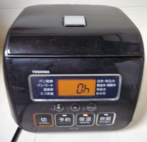 ☆東芝 TOSHIBA RC-5SL 3合炊きジャー炊飯器 マイコン炊飯ジャー◆2017年製・使いやすいシンプル＆コンパクトボディ