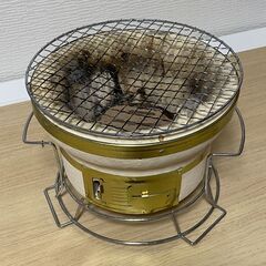 七輪と木炭のセット（美品）