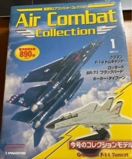 エアーコンバットセレクション　F-14 1/100モデル　グラマン