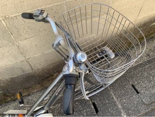 【電動自転車】ヤマハ　パスシティS 8.1ah新品バッテリー付　状態良好❗️通勤、通学に❗️若林自転車　膳所SALE❗️