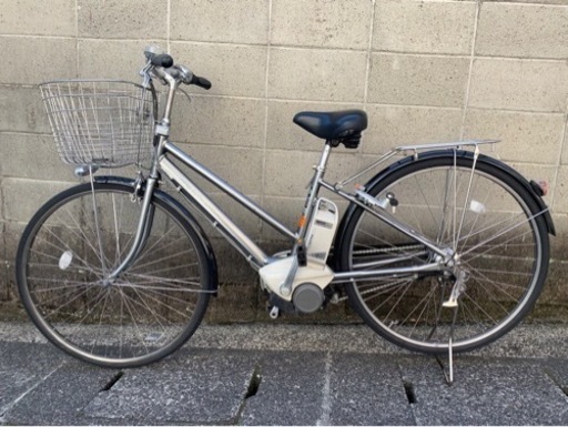 【電動自転車】ヤマハ　パスシティS 8.1ah新品バッテリー付　状態良好❗️通勤、通学に❗️若林自転車　膳所SALE❗️