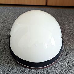 バイク用ヘルメット＆ゴーグル　白　XLの画像