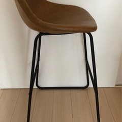 Cheri Bar stool （キャメル）スツール　チェア　カウンターチェアの画像
