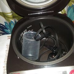 お一人様用 レシピあり 炊飯器説明書あり内釜綺麗の画像