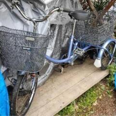 レア？ 転びにくい 自転車 三輪車美品  ミヤタ 変速付 三輪車   タイヤチューブ新品 自転車屋でメンテナンスの画像