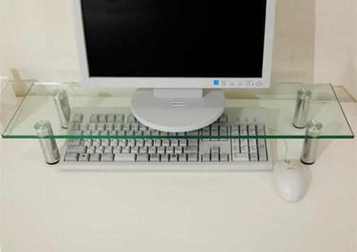 ニトリ ガラス製モニター台