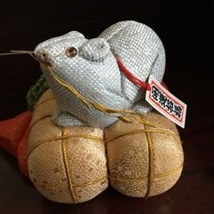 再値下げ【木目込み人形】無我、子 鼠 十二支 干支の画像
