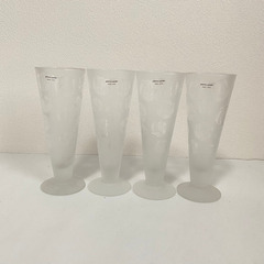 【引取限定】Pierre cardin グラス4個セット