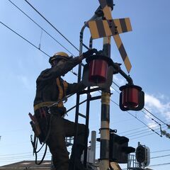 【未経験OK・無資格OK】鉄道信号工事・鉄道信号保守検査なら阿津間電気株式会社　の画像
