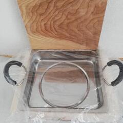未使用【動作確認済】電気おでん鍋 KARUGAMO LANDカルガモランド 杉山金属 仕切り/蓋付 煮る/保温切り替え の画像