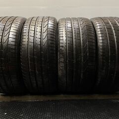 走行短め PIRELLI P ZERO 265/40R21 x2 295/35R21 x2 21インチ 夏タイヤ 4本 ポルシェ/マカン ベンツ/GLC63等　(VTH529)クレジットカード QRコード決済可能