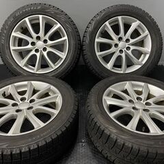 【BS BLIZZAK REVO GZ 205/55R16】スタッドレス【SUBARU インプレッサ 純正ホイール 16インチ 6.5J5HPCD100+48】バリ溝　(MTK210)