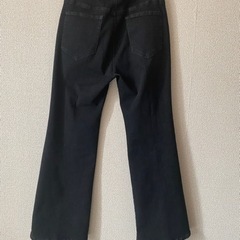 ストレッチ黒デニムの画像