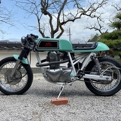 最終値下げ❗️カワサキ　エストレヤ　カフェレーサー　フルカスタムの画像