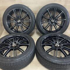 AK03311 　weds ウェッズ　SA-54R 17×7J　+45　PCD100 ファルケン　205/50R17　4本セット　160×4サイズ