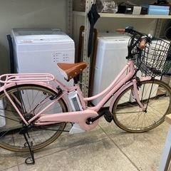 極上品 ヤマハ  PAS Ami 電動自転車 26インチ 12.3Ah サクラピンク 通勤 通学 学生 中古 自転車