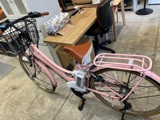 極上品 ヤマハ  PAS Ami 電動自転車 26インチ 12.3Ah サクラピンク 通勤 通学 学生 中古 自転車