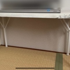 ホワイト・サイドテーブル：ダストBOX