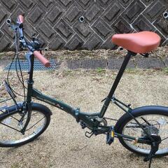 美品！ 値下げ可能！！20インチ折畳自転車 M-205N-GR ...