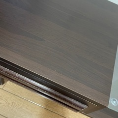 茶色・ブラウン　ローテーブルの画像