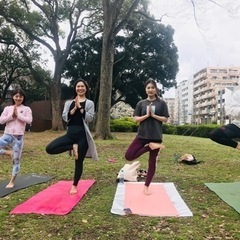 ＊4月パークヨガ開催＊（二子玉川&駒沢公園）の画像