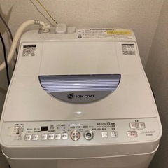 シャープ洗濯機　5.5L