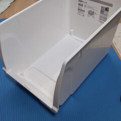 ニトリ収納ケース Nフラッテ ハーフ(ブラウン)　※蓋つき
