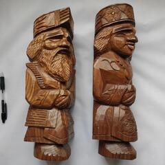 アイヌの木彫りの画像