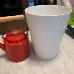 やかん　ゴミ箱