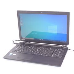 中古良品 Wi-Fi有 ノートパソコン 東芝 TOSHIBA dynabook 15.6型 Celeron 4GB 500GB DVDRW 無線 Bluetooth カメラ Windows10 Office