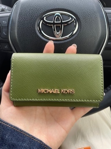 MICHAEL KORS カード入れ オリーブ