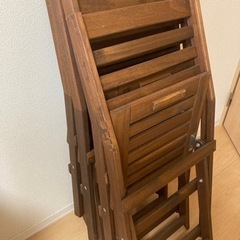 IKEA ÄPPLARÖ ガーデンチェア2脚　引取限定の画像