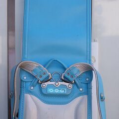ランドセル・中古【差し上げます】 さくらや川口店～学生服リユースショップ　～水色～の画像