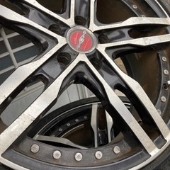 【取引中！決まりました！】シャレン19インチ 4本 パンク恐らく2本の画像