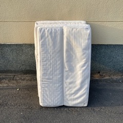＊中古＊折り畳みシングルベットマット　D130mm厚め