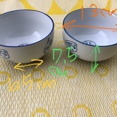中古　アンパンマン　どんぶり　2点セットの画像