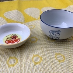 中古　アンパンマン　どんぶり　食器　セット
