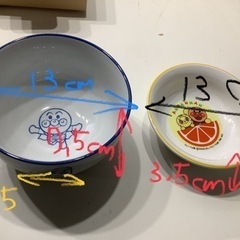中古　アンパンマン　どんぶり　食器　セットの画像