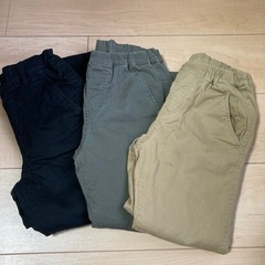 取引中　ユニクロ　冬用　裏フリース　パンツ　120  の画像