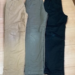 取引中　ユニクロ　冬用　裏フリース　パンツ　120  の画像