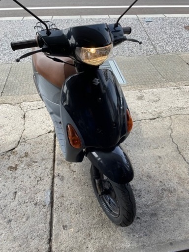 【値下げしました】スズキLet's4G CA41A エンジン快調　レッツ4G 書類有り　廃車済み　手渡し