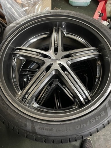 19インチアルミホイール深リム風