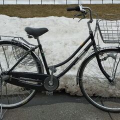 DCMパンクしにくい自転車　27インチ　黒系