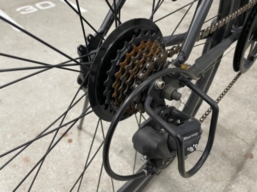 自転車(Backpackr) チェーン、ライト付き