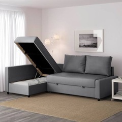 IKEA フリーヘーテン　セミダブルソファベッド