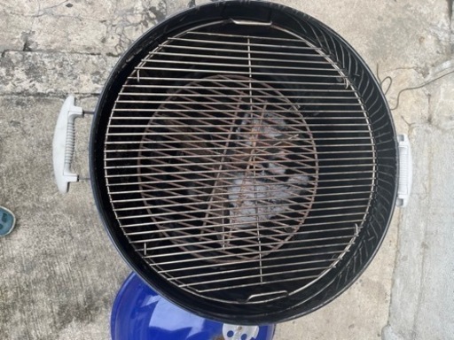 weber グリル大（青）