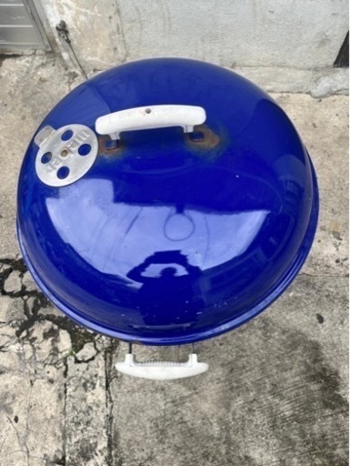 weber グリル大（青）