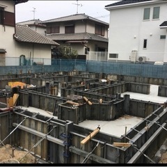 住宅基礎工事⚒未経験でも⭕️の画像